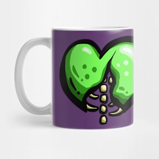 Zombie Love Green Ribs Mug